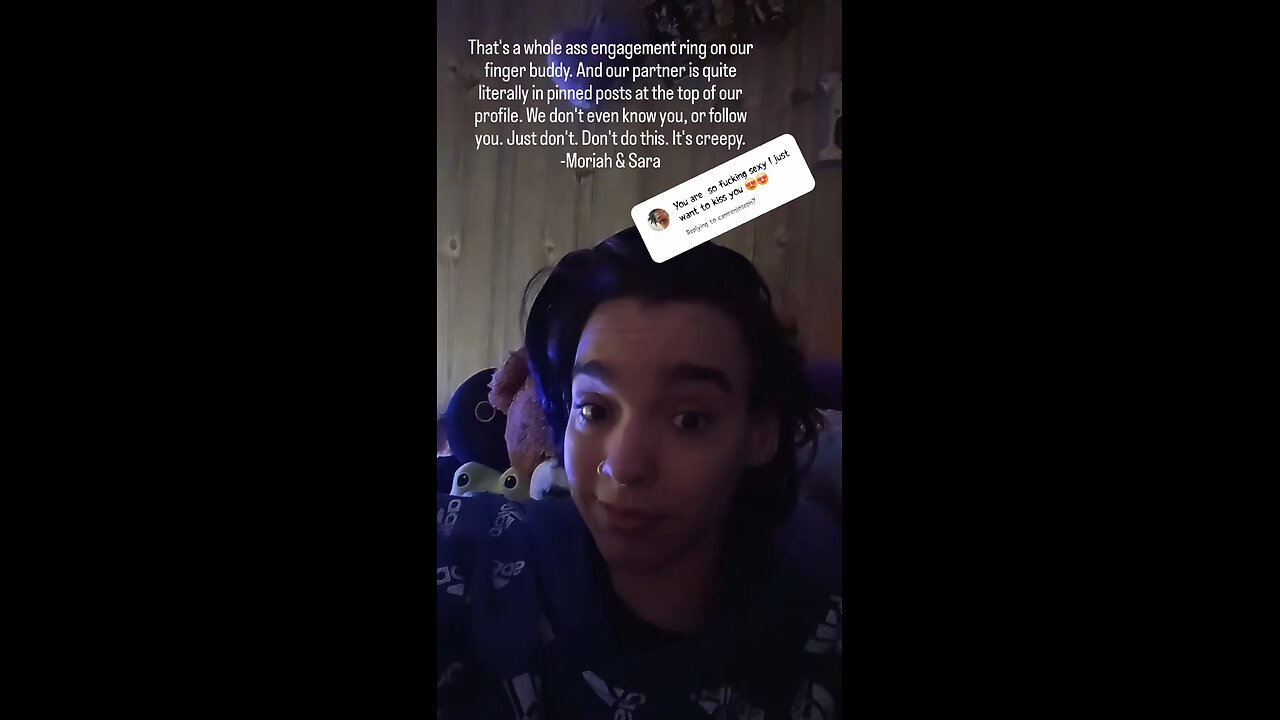 Just don't. Don't do this. It's creepy. -Moriah & Sara