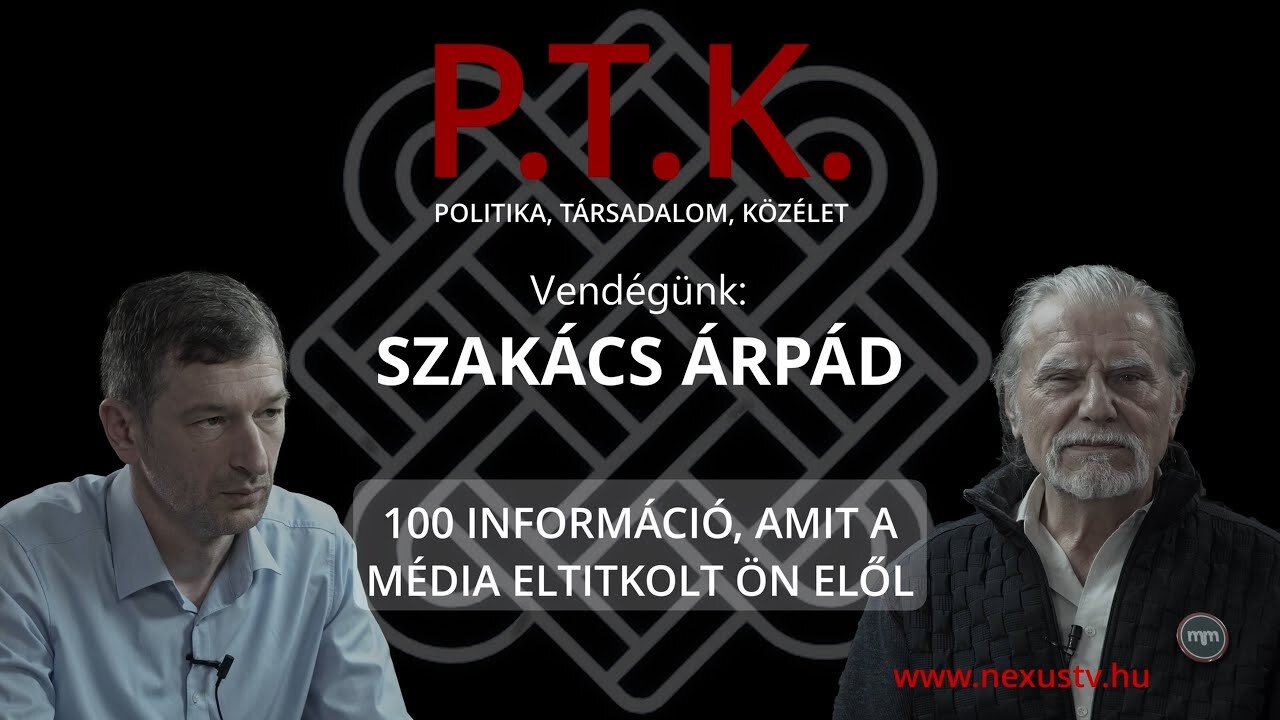 100 információ, amit a média eltitkol ön elől - vendégünk: Szakács Árpád