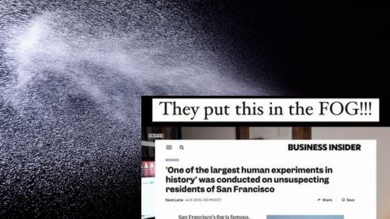 Spraying Germs in the Fog - KILLUMINATI13420