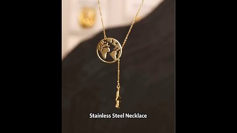 Gold plated necklace