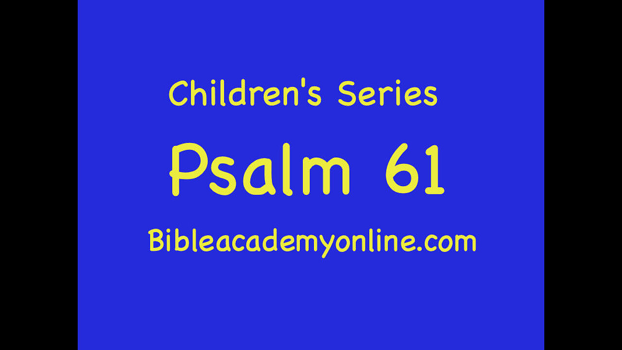 CS Psalm 61