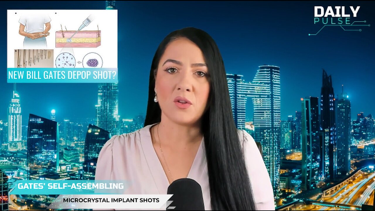 Bill Gates is funding self-assembling microcrystal implants designed to shut down fertility