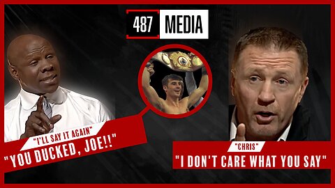 🥊 😡 You DUCKED Joe!! Steve Collins ANGRY at Calzaghe accusations!