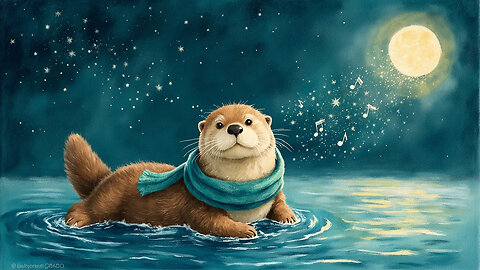 Otter’s Ocean Lullaby 🌊🦦 | Gentle Bedtime Song for Kids