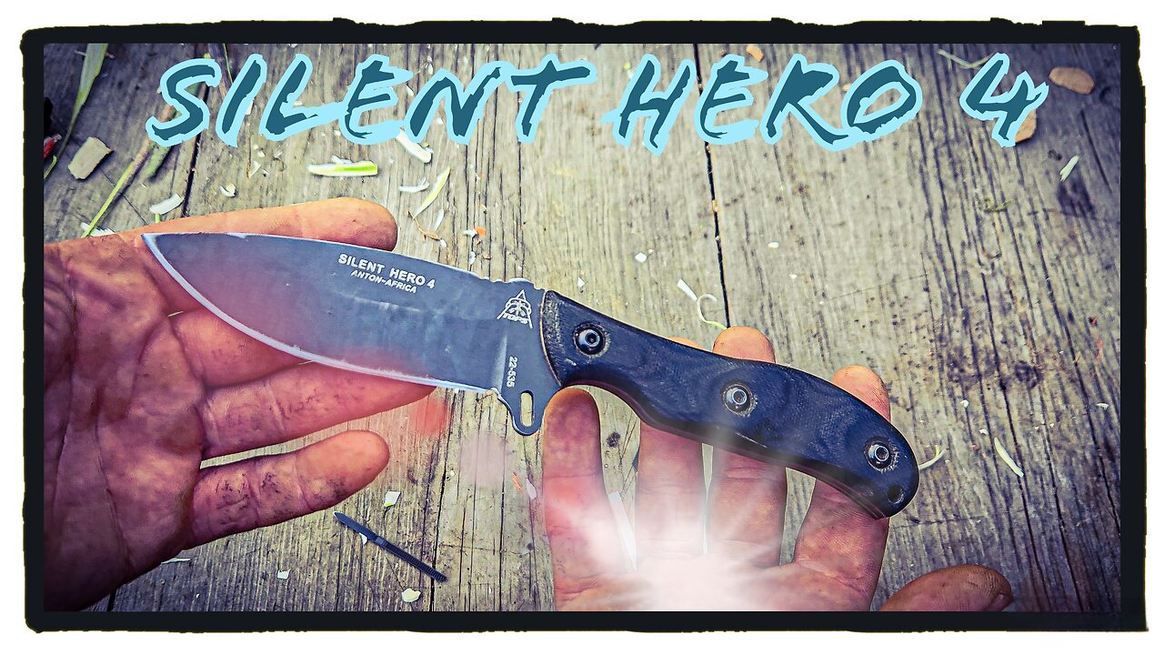 TOPS knives Silent Hero 4 Best all-round EDC fixed blade??
