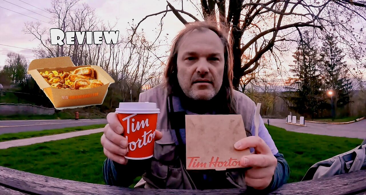 Tim Hortons Ryan Reynolds Scrambled Eggs Loaded Box Review