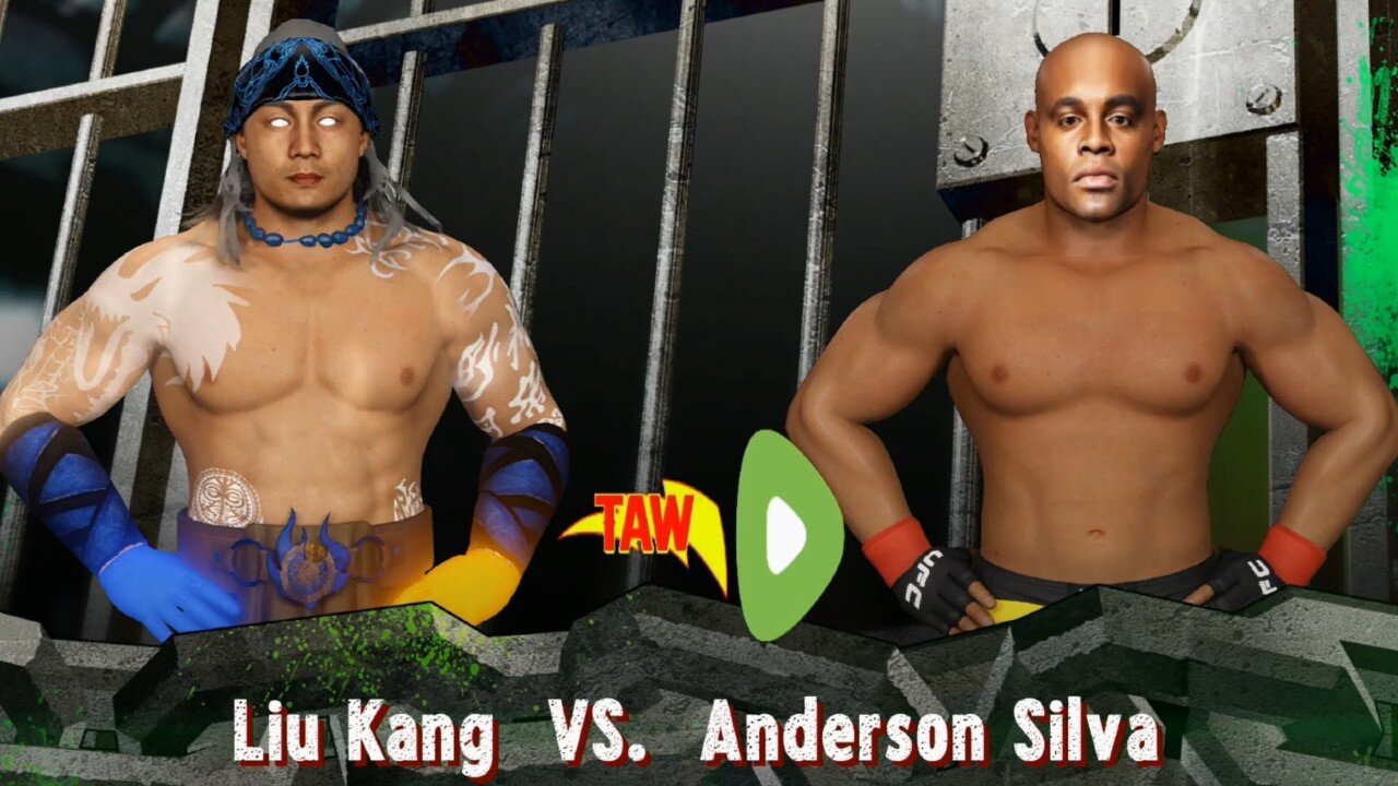 TAW - Liu Kang vs Anderson Silva - 4/17/25 WWE 2K23
