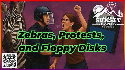 Zebra's, Protests and Floppy Disks