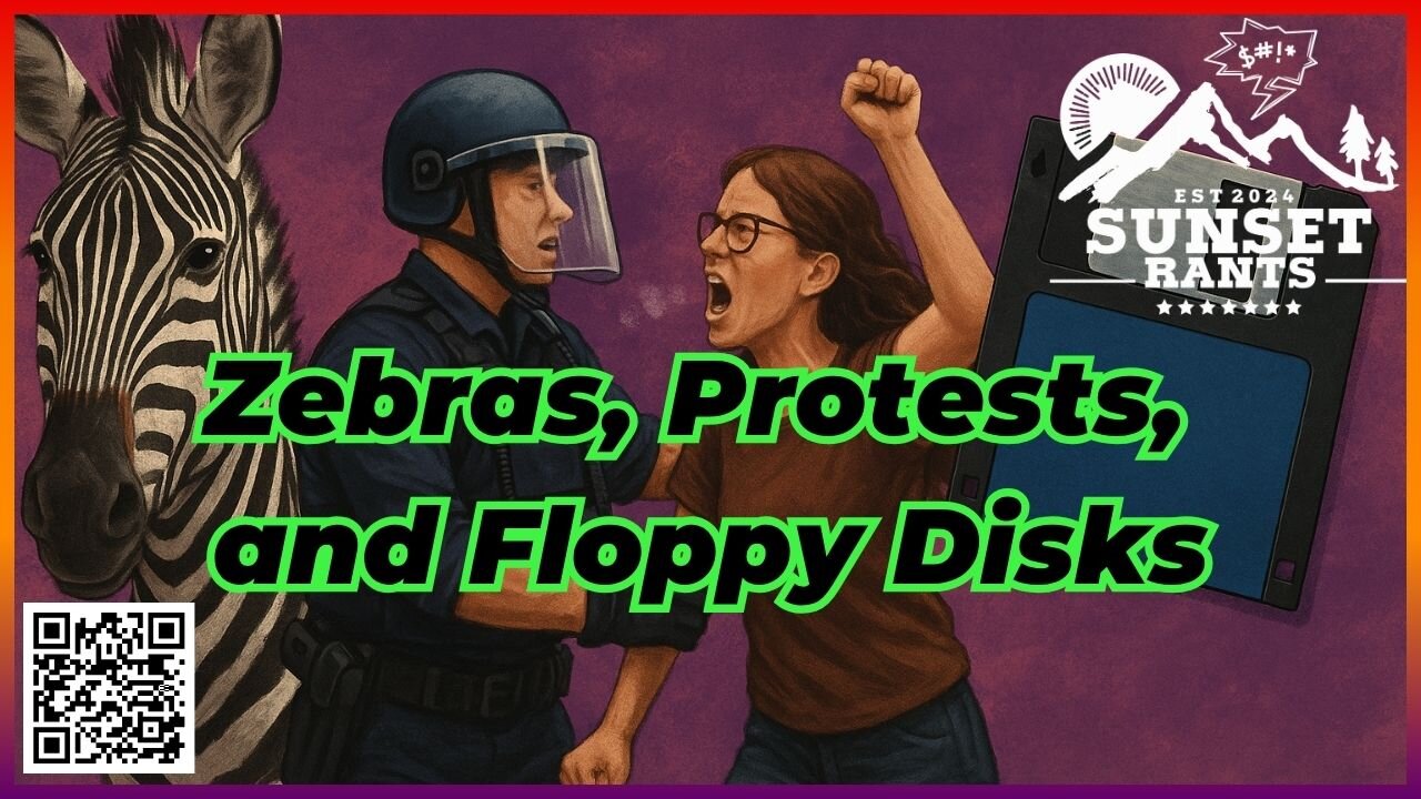 Zebra's, Protests and Floppy Disks
