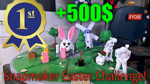 We won the snapmaker challenge and there is a new challenge!/Etsy Sales Update!