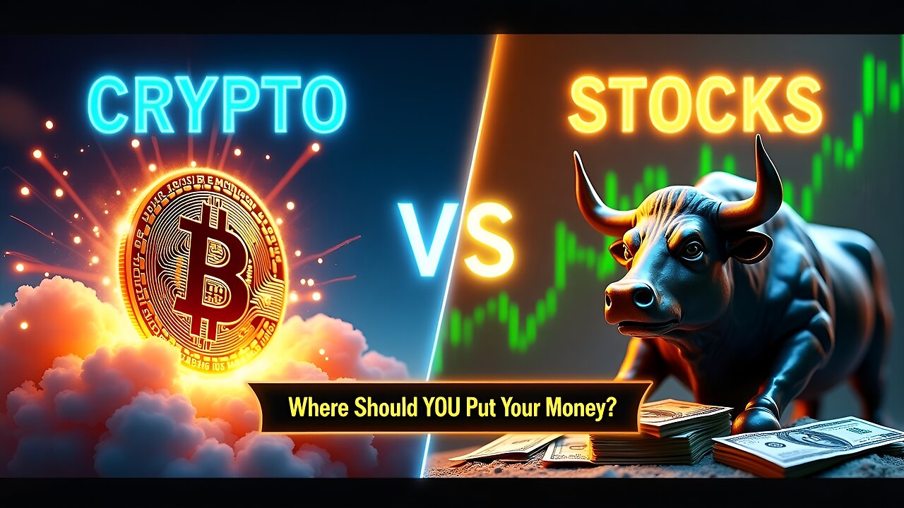 Crypto vs Stocks: Where Should You Put Your Money
