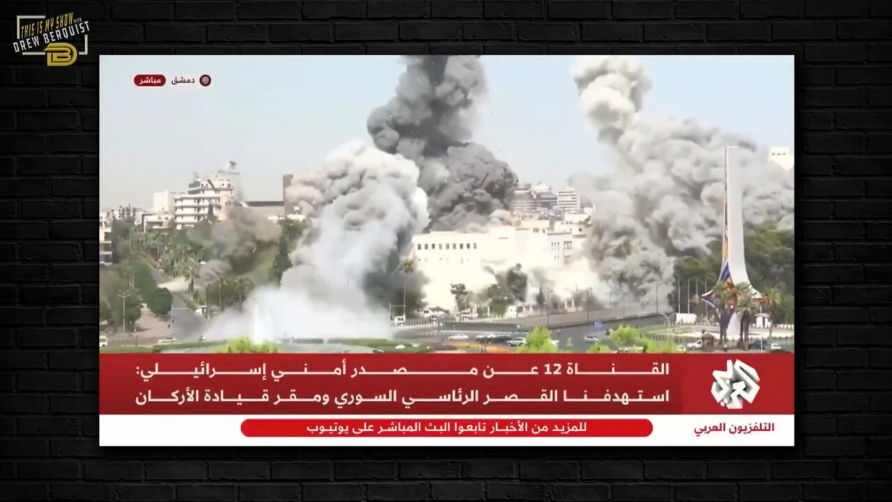 Israel's War Boner Dwarfs Lindsey Graham's, Explodes All Over Damascus | Drew Berquist