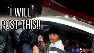18 year old arrested on his first time getting pulled over