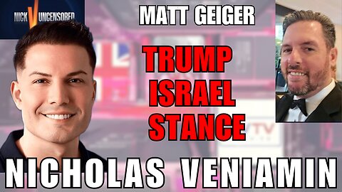 Trump and Israel: Matt Geiger Reveals the Truth | Interview with Nicholas Veniamin