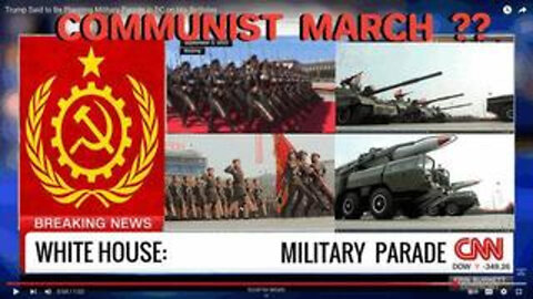 WHITE HOUSE DREAM MILITARY PARADE...B O M B S ! Low Attendance, Tiny, EMBARRASSING - Hindustan