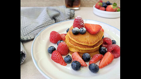 Five minutes , pancakes vegan ( ITA )