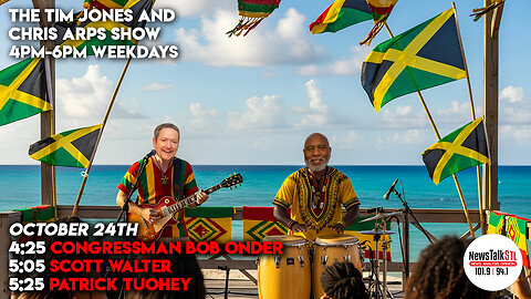 The Tim Jones and Chris Arps Show 10.24.2025 Bob Onder | Scott Walter | Patrick Tuohey