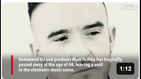 Top DJ and music producer Matt Tolfrey dies aged 44 as friends pay heartbreaking tribute