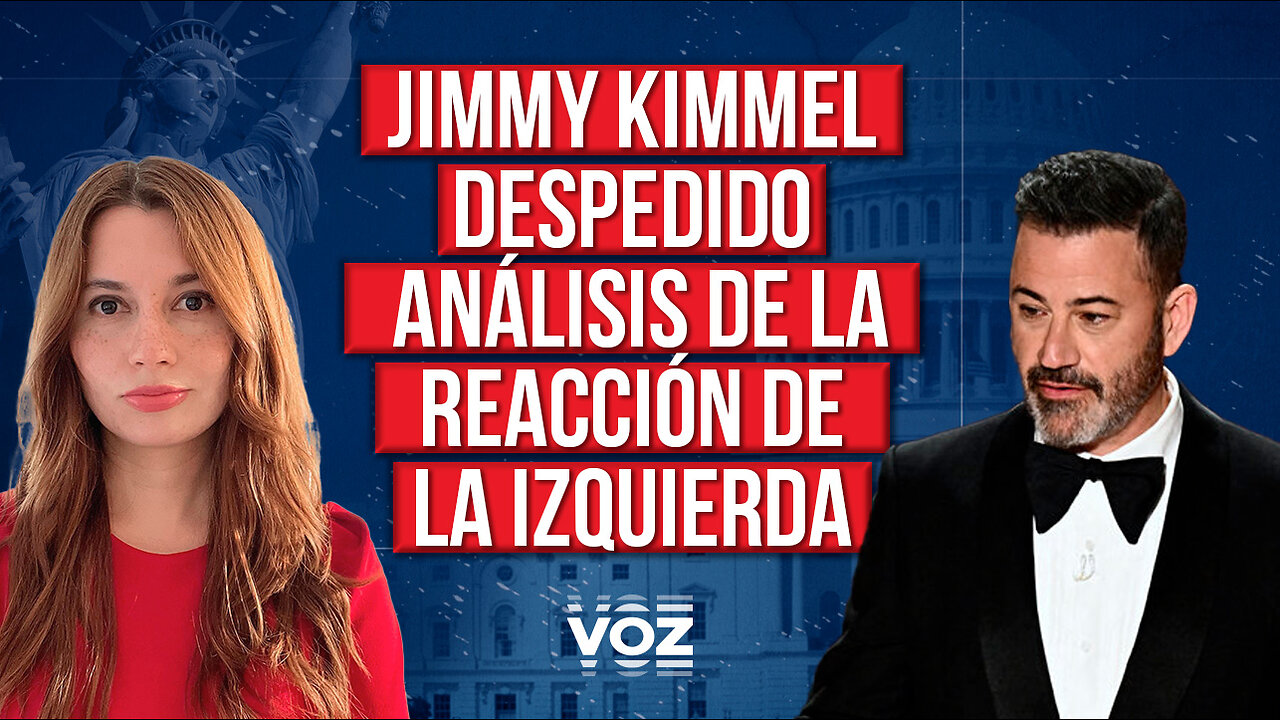 Jimmy Kimmel despedido. Análisis de la reacción de la izquierda