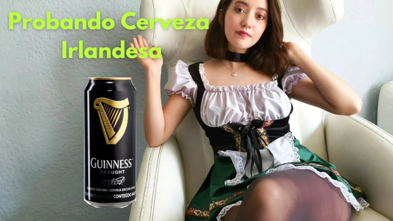 Mexicans trying irish beer 🍺 | Mexicanas probando cerveza Irlandesa por primera vez.