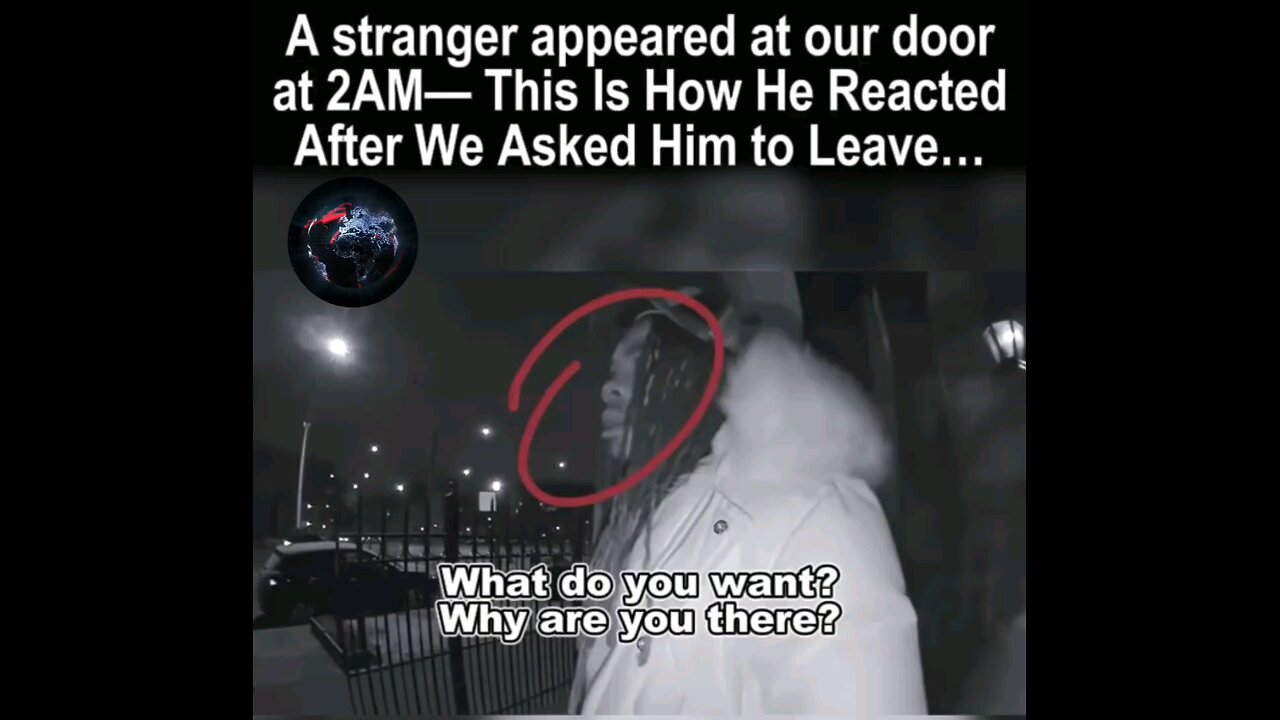 What will you do when a stranger knock at your door