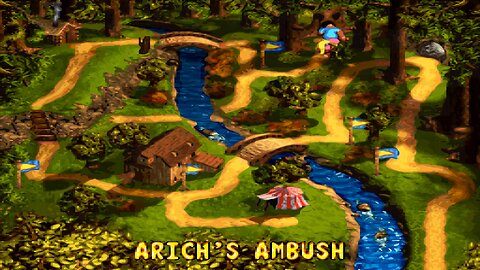 D.K.C. 3™ : DIXIE KONG'S Double Trouble! / ACT #2. KREMWOOD FOREST / A2#B. ARICH'S AMBUSH