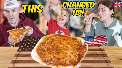 Brits Try New York Style Pizza for the FIRST TIME… We Were Not Ready!
