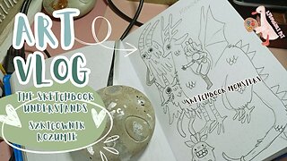 Art ASMR 🍄🍁 fantasy creatures