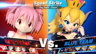 Team Madoka vs Team Halloween Girls - SSBU Squad Strike Quickie