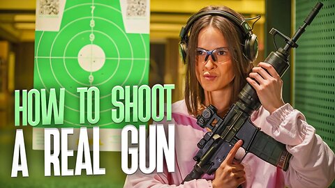 My First Time Shooting a Real Gun