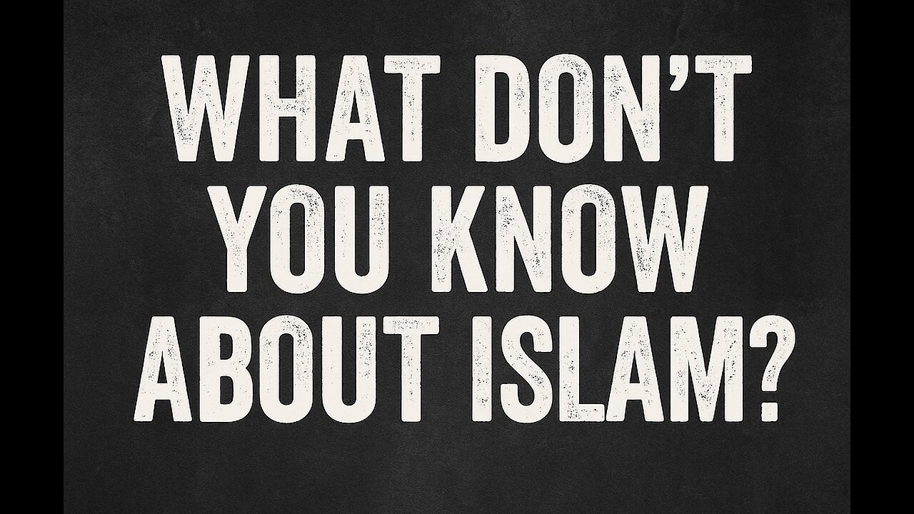 What DON'T You Know About ISLAM? PT 2