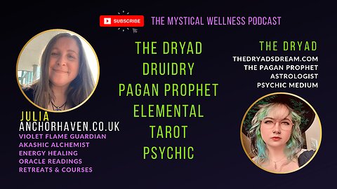 The Dryad Druid Pagan Prophet Tarot Readings Nature Elemental Celtic
