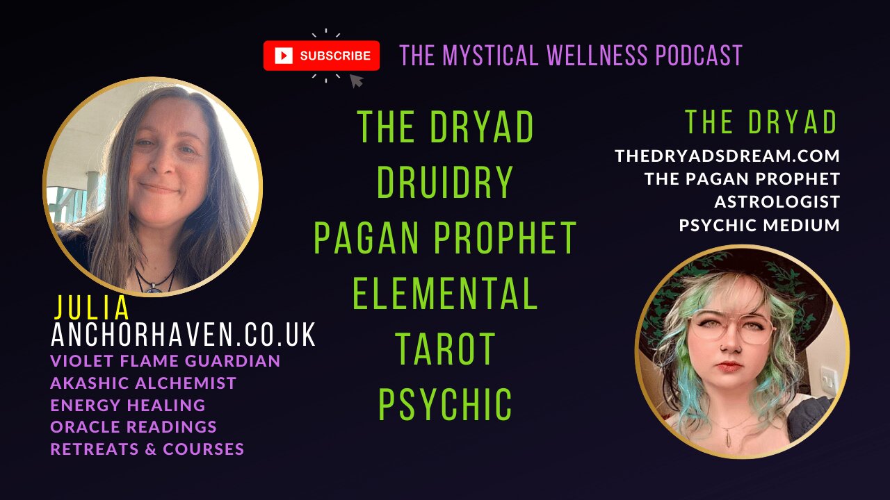 The Dryad Druid Pagan Prophet Tarot Readings Nature Elemental Celtic