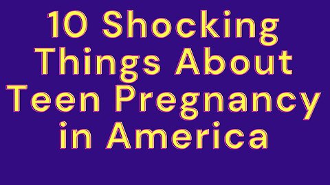 🔍 "How Young Can a Girl Get Pregnant? Shocking Truth About Teen Pregnancy in the U.S."