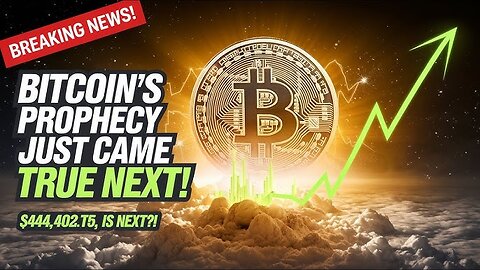 Bitcoin’s Prophecy Just Came True… $444,402.75 is Next 
