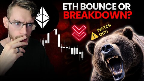 Will Ethereum Hold Key Support Or CRASH Further?