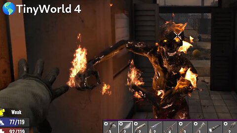 Two moves, one episode! Burnt, then Desert, then Death ~ 7DtD TinyWorld ep 4