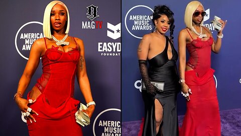 Sexyy Red Brings Mom Andrea To The AMA Awards Ceremony! 💃🏾
