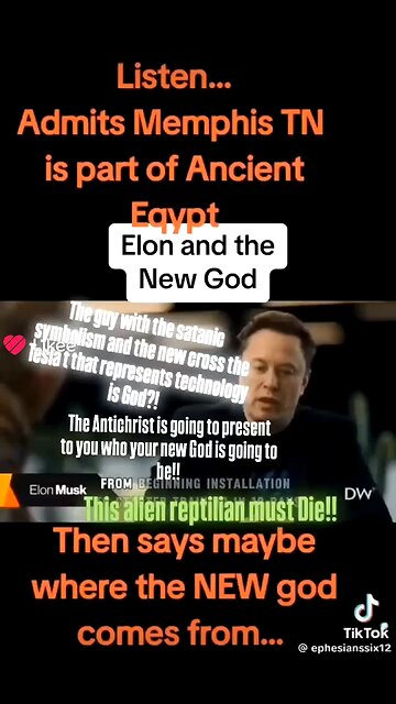 Antichrist is going to tell you who your God will be!