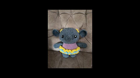 Spring Elephant Amigurumi!