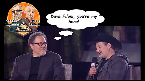 Geeky Geezers Clips – Jon and Dave (“You were the chosen one!!!”)