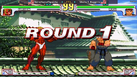 街霸3.3 Nero|SonofSparda VS Shoto T. Baggins 2025-7-19 FT3