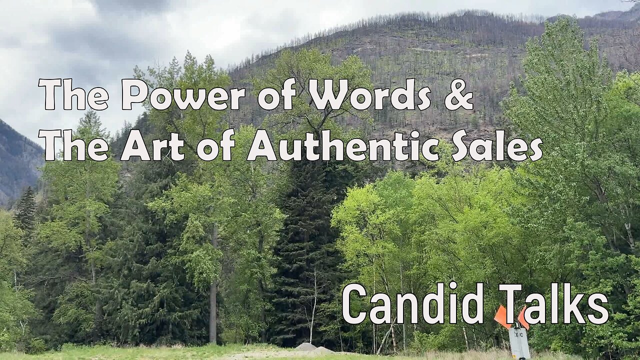 🎙️ The Power of Words & The Art of Authentic Sales | Candid Talks 037 | Healing & Honesty #podcast