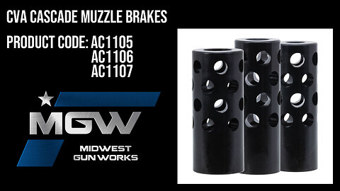 CVA Cascade Muzzle Brakes
