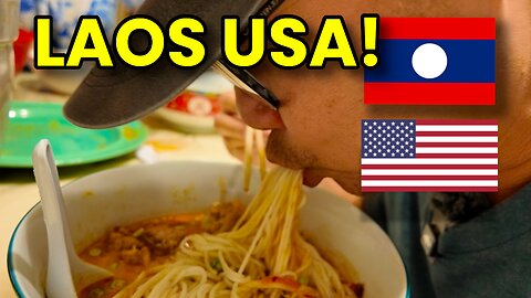 Laos American Food and Fun!🇱🇦🇺🇸
