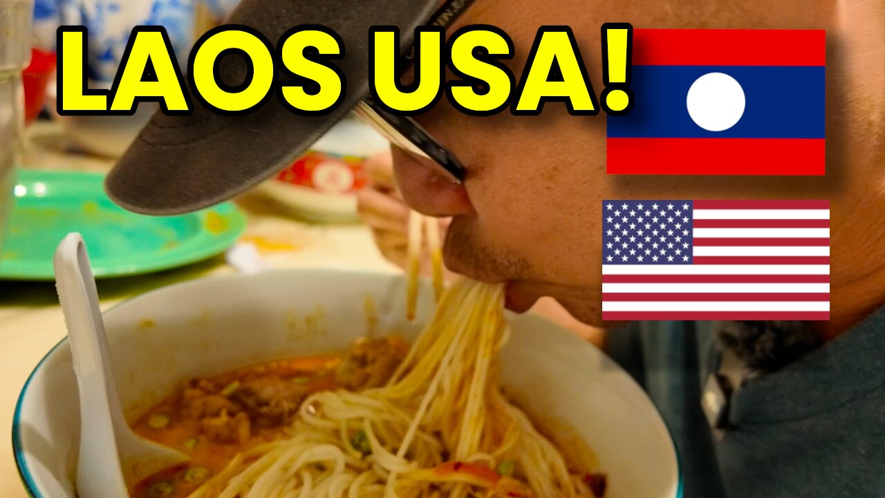 Laos American Food and Fun!🇱🇦🇺🇸