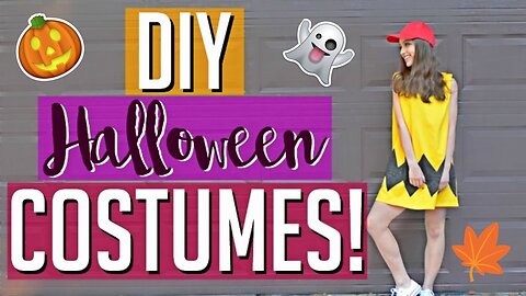 Last Minute DIY Halloween Costumes!