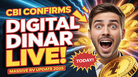 🚨 CBI Confirms Digital Dinar LIVE Rollout Starts Today! 💥 Today RV Iraqi Dinar News 2025!