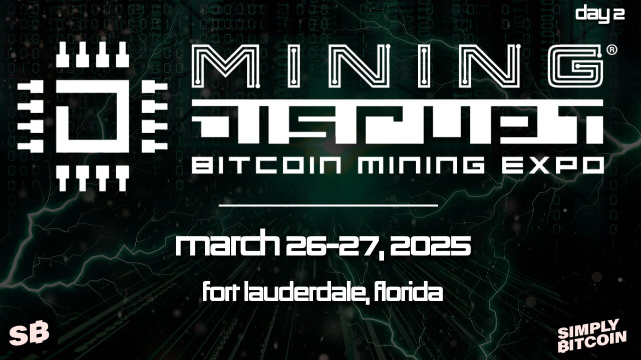Mining Disrupt Bitcoin Conference 2025 | Day 2 Livestream