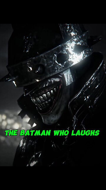 The BATMAN who laughs 😃